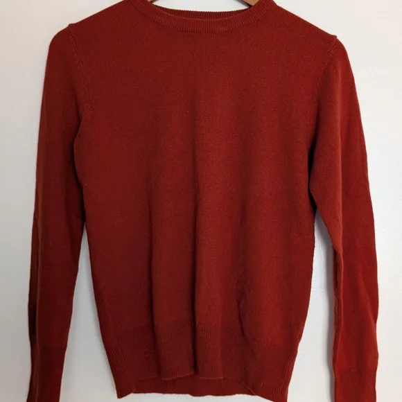 Men's Rust Sweater - Picture 2 of 3